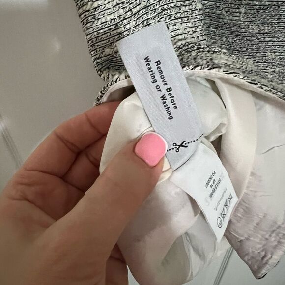 NWT JCREW Cap Sleeve Tweed Dress 8 - Picture 10 of 13